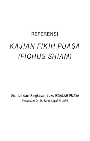Kajian Fikih Puasa Fiqhus Siam Screenshot 0