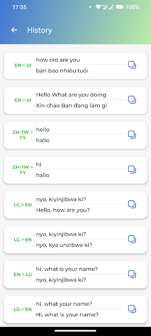 AI Translate All Language App Screenshot 2
