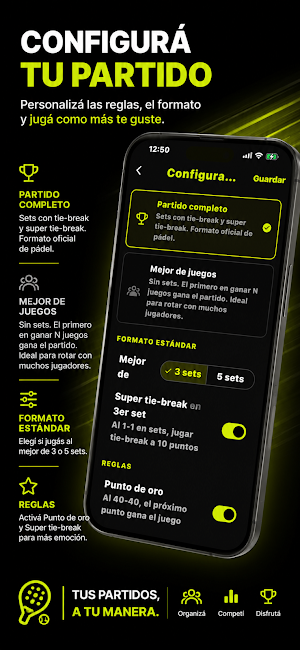 Puntos Padel Screenshot 3