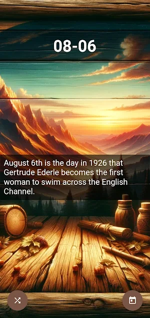 Past Pages: Daily Calendar Screenshot 2