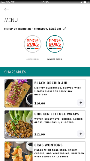 Ling & Louie's Restaurants Screenshot 2