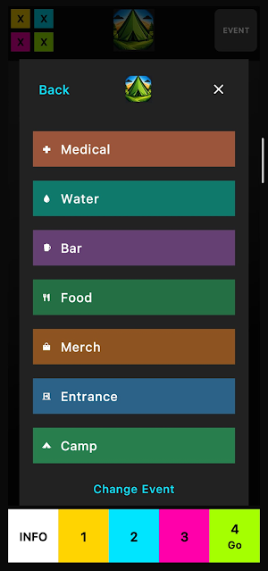 KteePee - Events & Tent Finder Screenshot 3