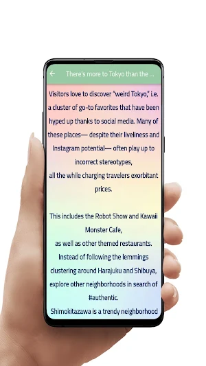 Tips for Travelers to Tokyo Screenshot 1