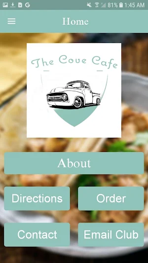 The Cove Café Screenshot 1