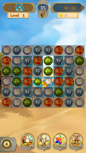 Wizard & Genie: Match 3 Stars Screenshot 1