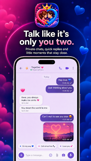 True-Blue: Couples App Screenshot 2