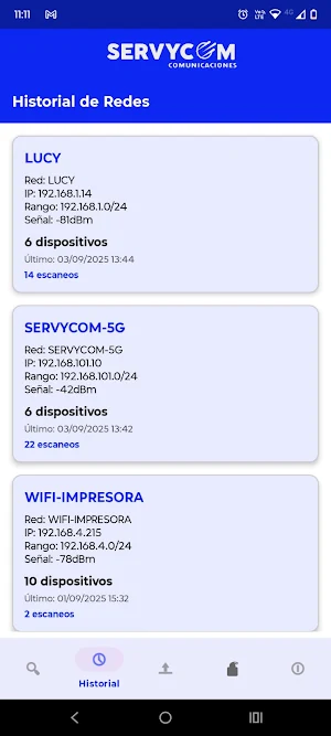 Servycom Scan Screenshot 2