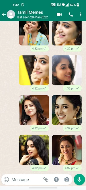 Priyanka Mohan Stickers Screenshot 0