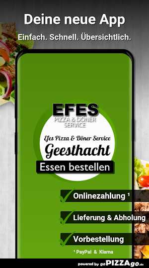 Efes Pizza - Döner Service Gee Screenshot 0