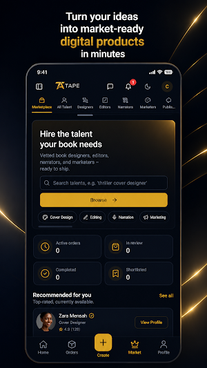 Tape Engine: AI Book Creator Screenshot 3