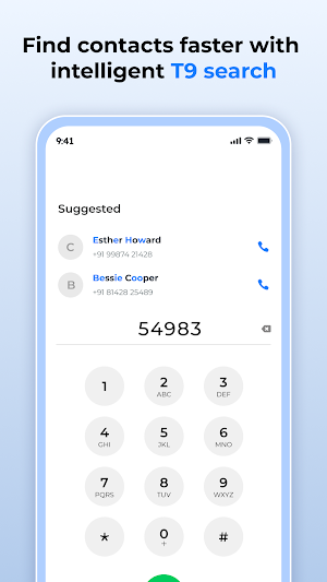 Contacts Screenshot 1