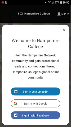 Hampshire Network Screenshot 1