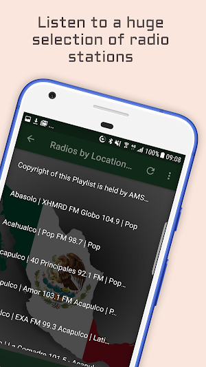 Mexican Radio Stations - Music & News Screenshot 1