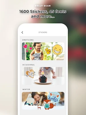 Belly Scan - Photo editor & stickers Screenshot 1