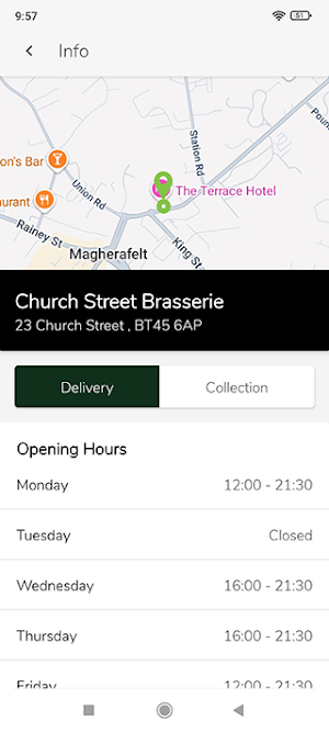 Church Street Brasserie Screenshot 1