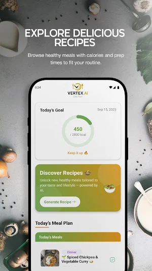 VertexAI Diet Planner Screenshot 3