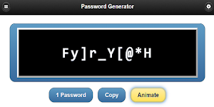 Password Creator Generator Screenshot 0