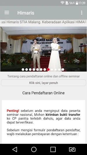 Himaris Stia Malang Screenshot 0