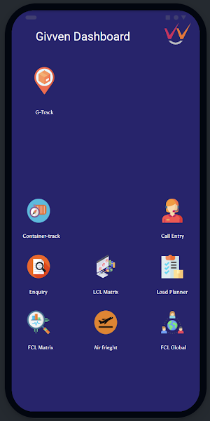 Givven logistics Screenshot 1