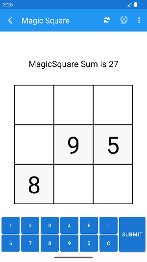 Magic Square - Math Game Screenshot 1