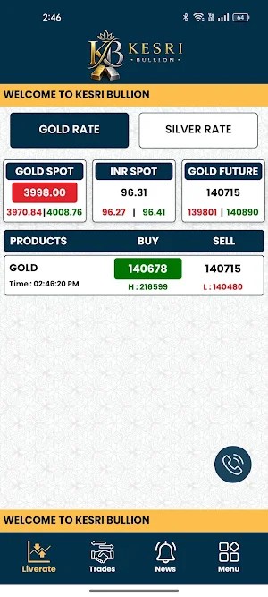 Kesri Bullion Screenshot 1
