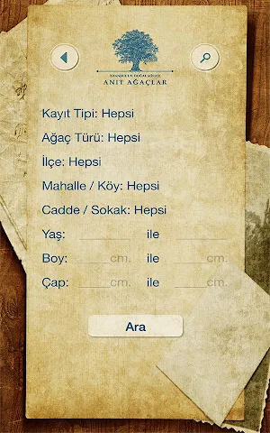 Anıt Ağaçlar - Anadolu Screenshot 2