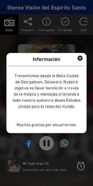 Stereo Visión del Espíritu Screenshot 2