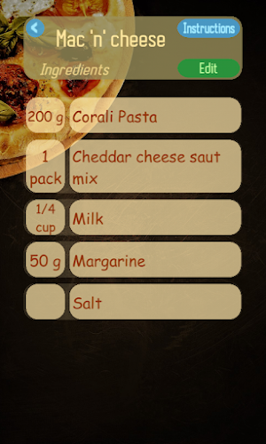 My Recipes Screenshot 1