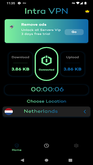 Intra VPN: Super Ultra Router Screenshot 2