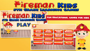 5th Grade Games: Fireman Screenshot 0