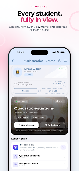 Teach Space: Tutor Planner Screenshot 3