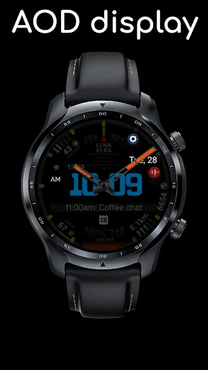 Hybrid Watch Face CUE166 Screenshot 2