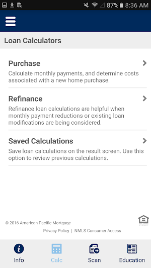 Capstone Home Loans Screenshot 1