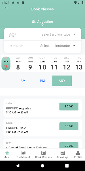 Anastasia Fitness Screenshot 2