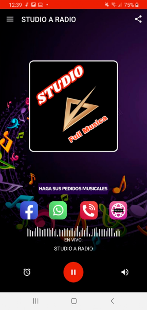 STUDIO A RADIO Screenshot 1