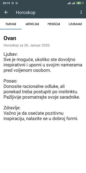 Horoskop & Tarot Screenshot 2