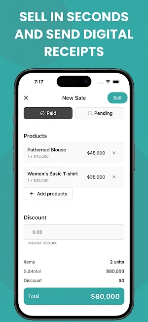 Auge - Inventory & Sales Screenshot 1