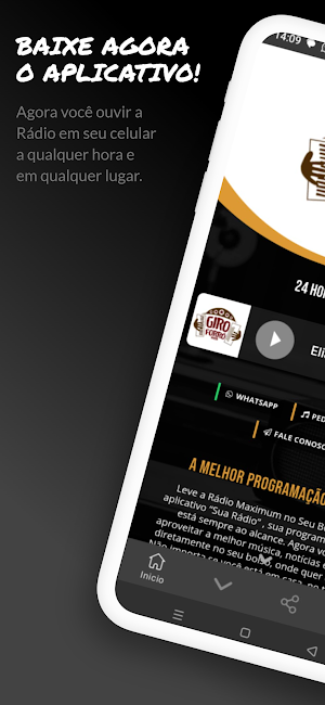 Rádio Giro Forro Web Screenshot 0