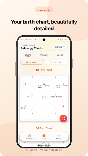 AI Pandit: Kundli & Horoscope Screenshot 1