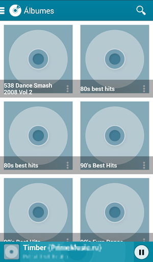 SKIN PLAYERPRO V4 GALAXY Screenshot 1