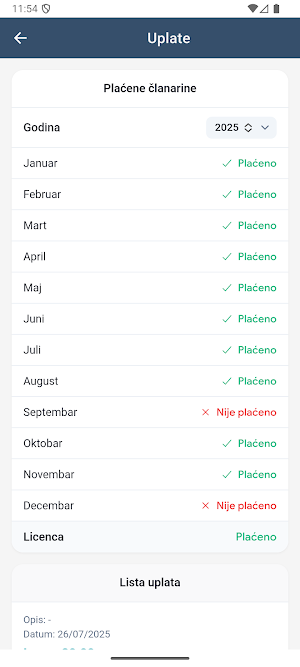 Treniraj Lako - Clan Screenshot 1