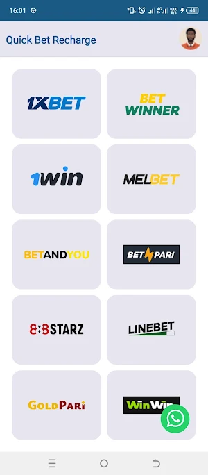 Quick Bet Recharge Screenshot 1