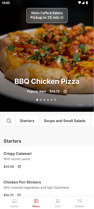 Misto Caffe & Bakery Screenshot 1