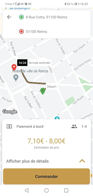 Les Taxis de Reims Screenshot 1