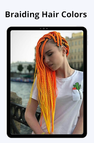 Braiding Hair Colors Screenshot 1
