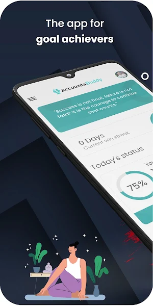 AccountaBuddy: Goal Tracker Screenshot 0