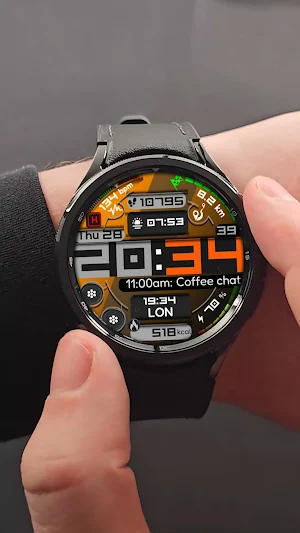 Digital Watch Face CRC079 Screenshot 1