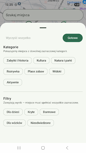 PLace: atrakcje w Polsce Screenshot 0