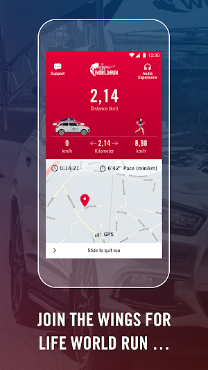 Wings for Life World Run Screenshot 2