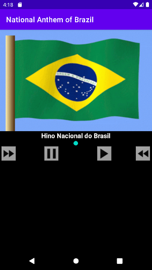 National Anthem of Brazil Screenshot 0